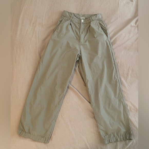 Ozma of California Poplin Field Pant, Organic Poplin, Khaki, XS - Picture 6 of 12